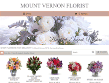 Tablet Screenshot of mtvernonfloristny.com